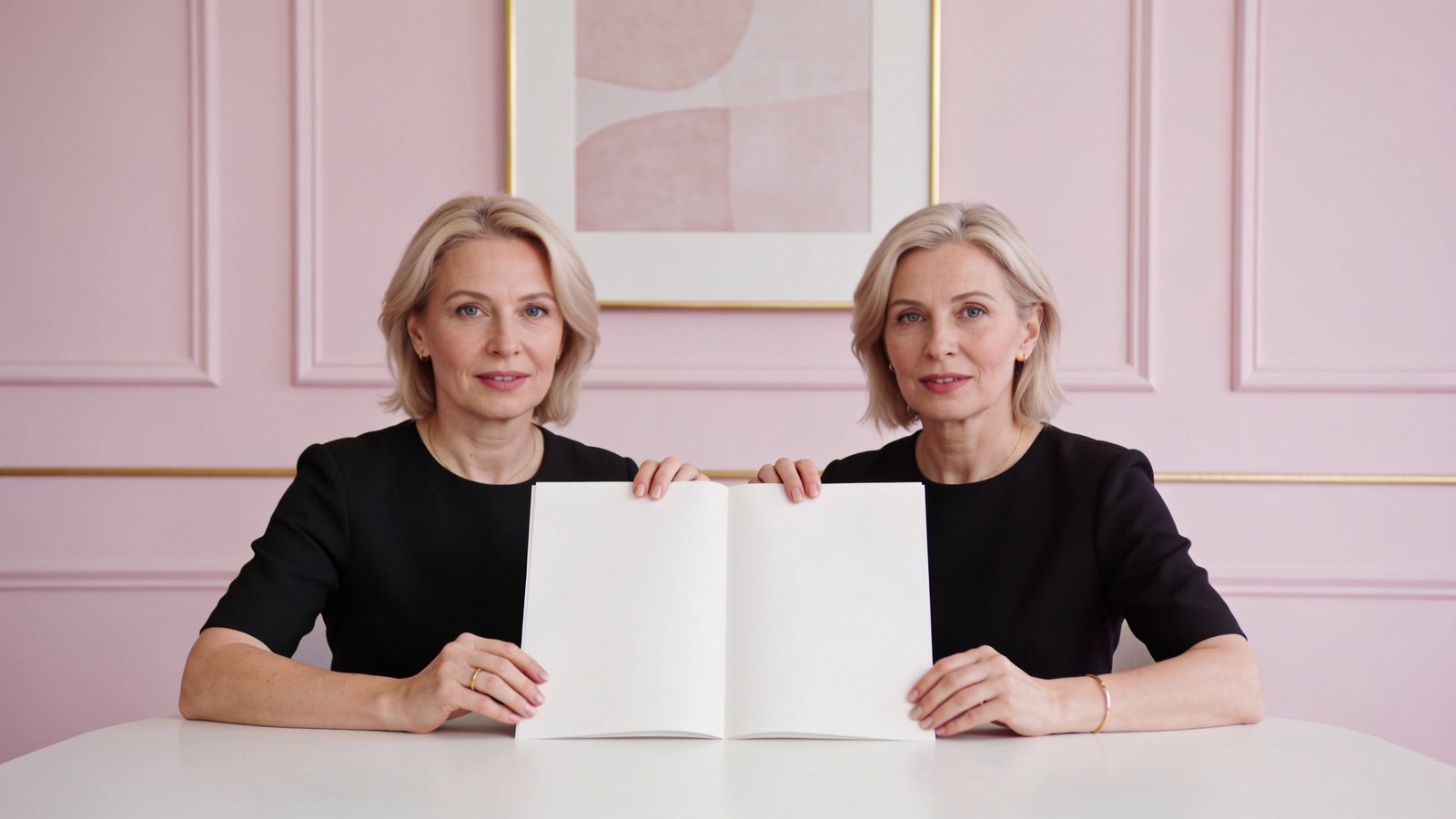 Two women reviewing a treatment plan together