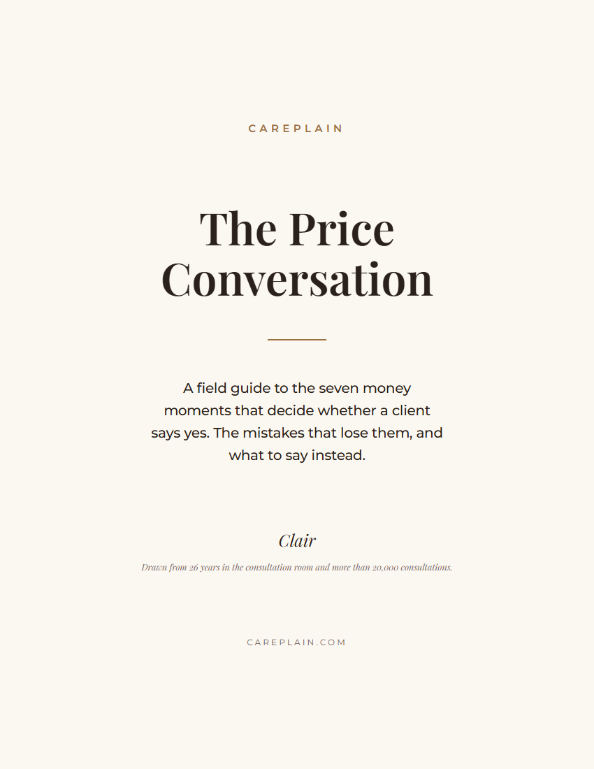 Cover of The Price Conversation field guide